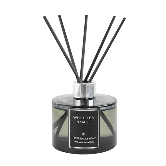 White Tea & Sage, doftpinnar, Smoke Grey, 200 ml